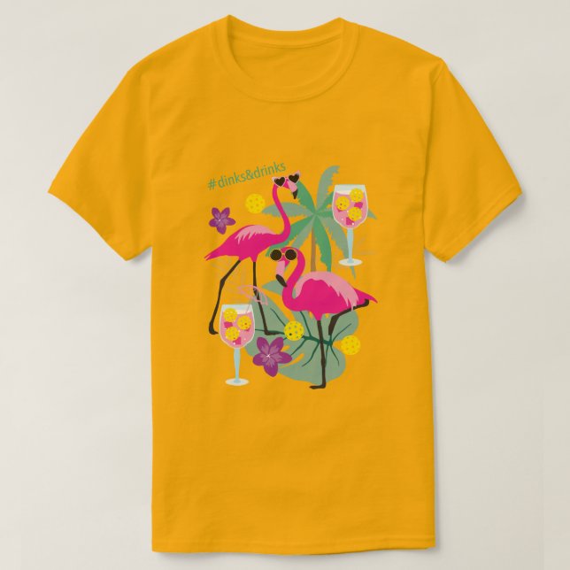 Summer Pickleball 🤩Tropical party T-Shirt (Design Front)
