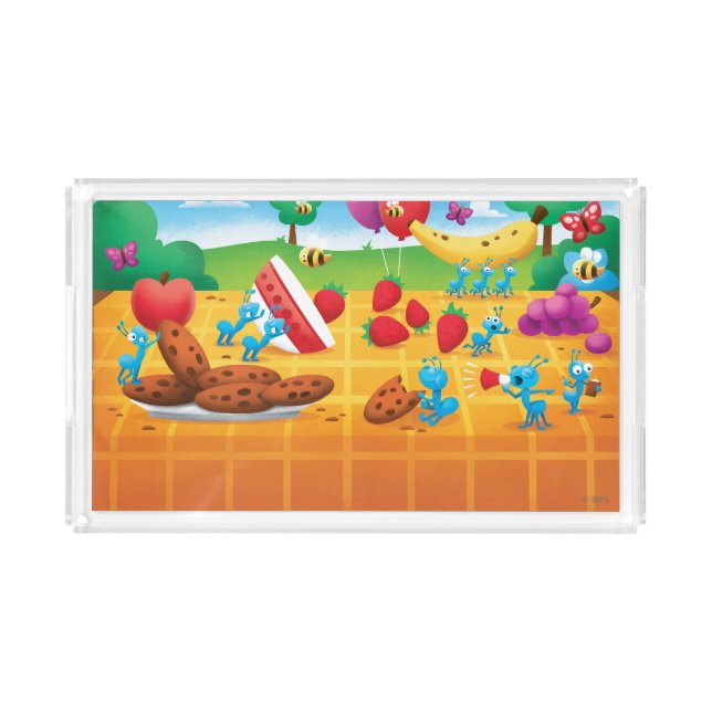 Summer Picnic Acrylic Tray (Front)