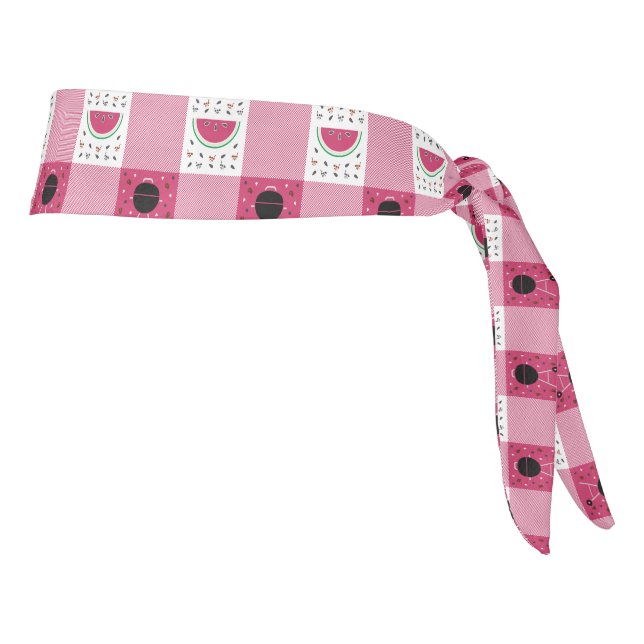 Summer Picnic Athletic Headband (Rotate 90)