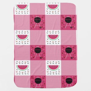 Summer Picnic Baby Blanket