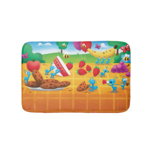 Summer Picnic Bath Mat