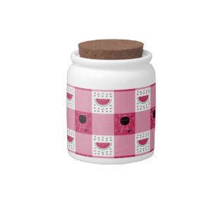 Summer Picnic Candy Jar