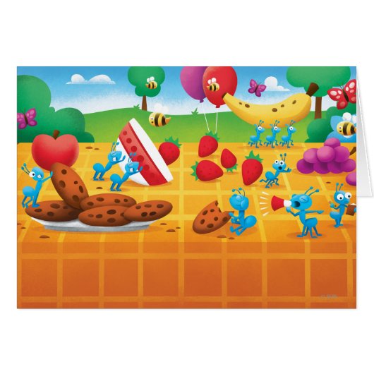 Summer Picnic Cards (Front Horizontal)