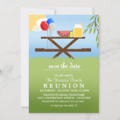 Summer Picnic Family Reunion Invitations (Front)