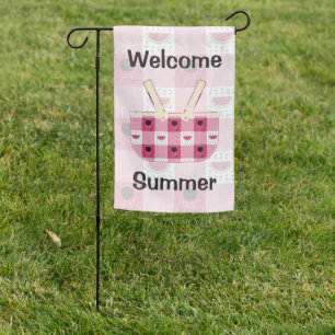 Summer Picnic Garden Flag