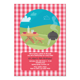 summer picnic invitations