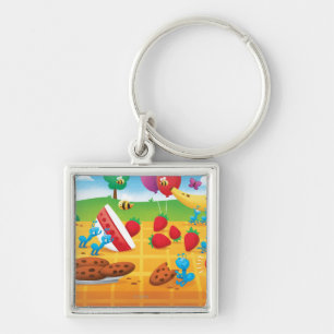 Summer Picnic Keychain