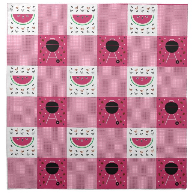Summer Picnic Napkin (Front)