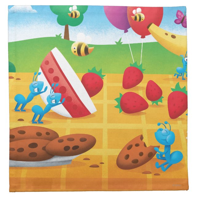 Summer Picnic Napkin (Front)