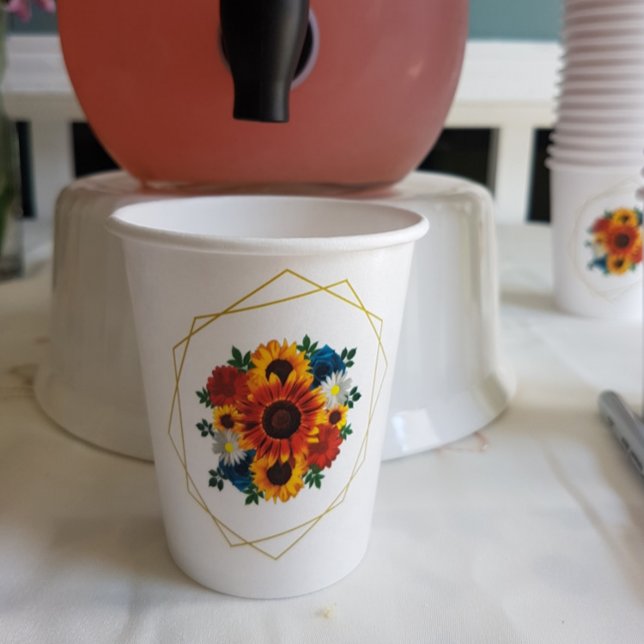 Summer Picnic Party Paper Cups (Creator Uploaded)