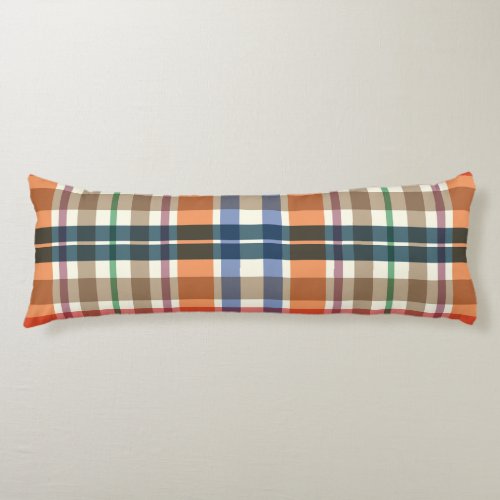 Summer Picnic Plaids Body Pillow