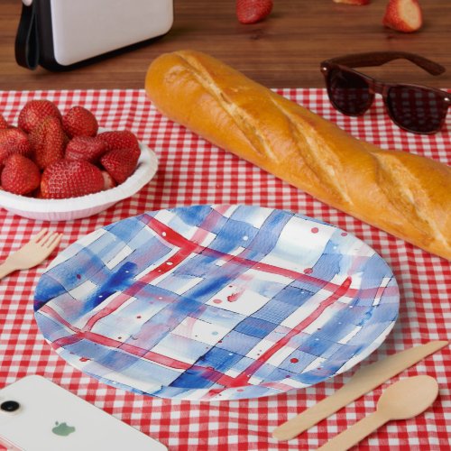 Summer Picnic Red White Blue BBQ Garden Party