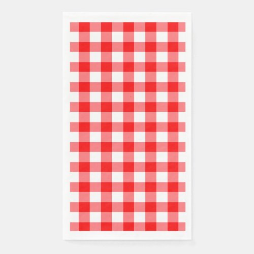 Summer Picnic Reg Gingham Buffalo Paper Napkin