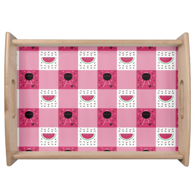 Summer Picnic Serving Tray (Front)