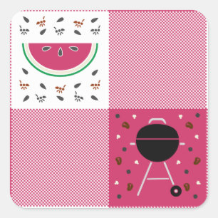 Summer Picnic Sticker