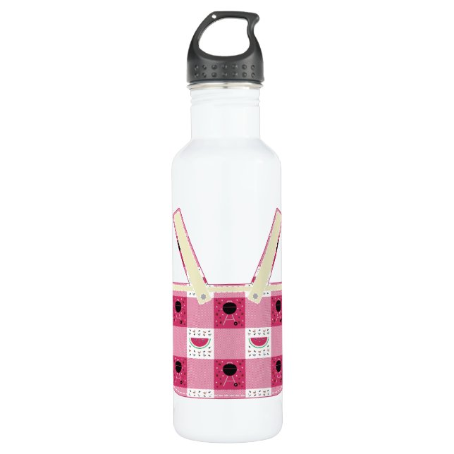 Summer Picnic Water Bottle (Front)
