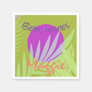 Summer Picnics, Vacation and Birthdays  Napkins