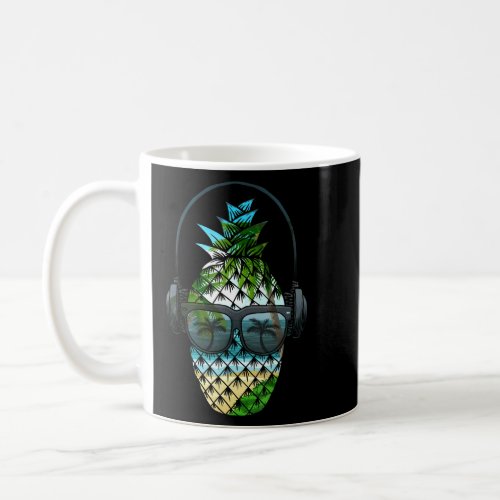Summer Pineapple Sunrise Sunburn Sunset Repeat Vac Coffee Mug