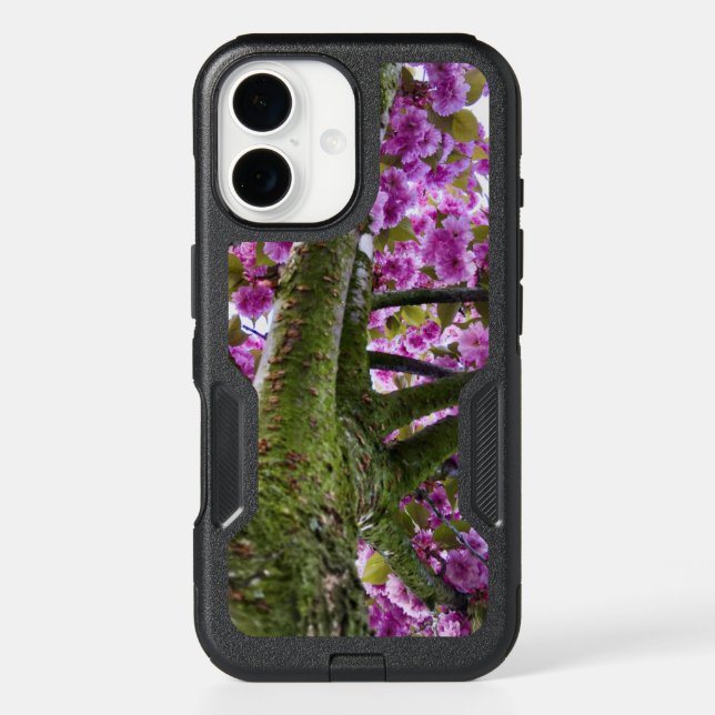 Summer Pink Blooming Tree Crown Photo - OtterBox  Otterbox iPhone Case (Back)