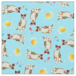Summer Pit Bull Terrier Fabric