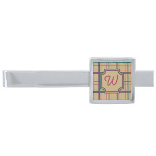 Summer Plaid Tie Bar