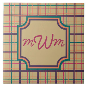 Summer Plaid Tile