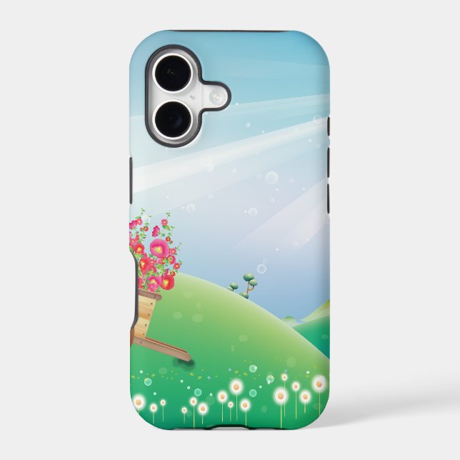 Summer Playful Fun Iphone Case (Back)