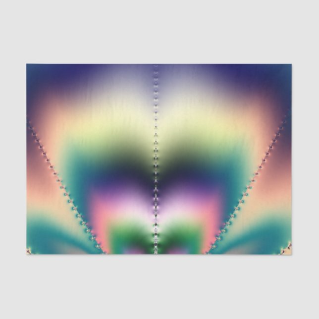 Summer Pleasure Fractal Tissue Paper (Front)