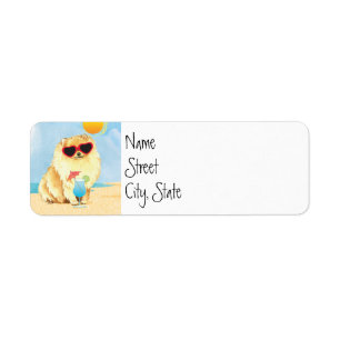 Summer Pomeranian Label