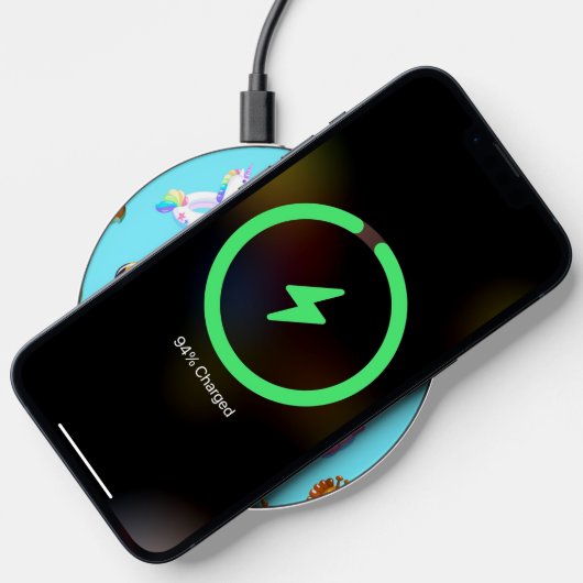 Summer Pool Float Pattern Wireless Charger (Phone)
