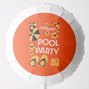 Summer Pool Parties    Balloon