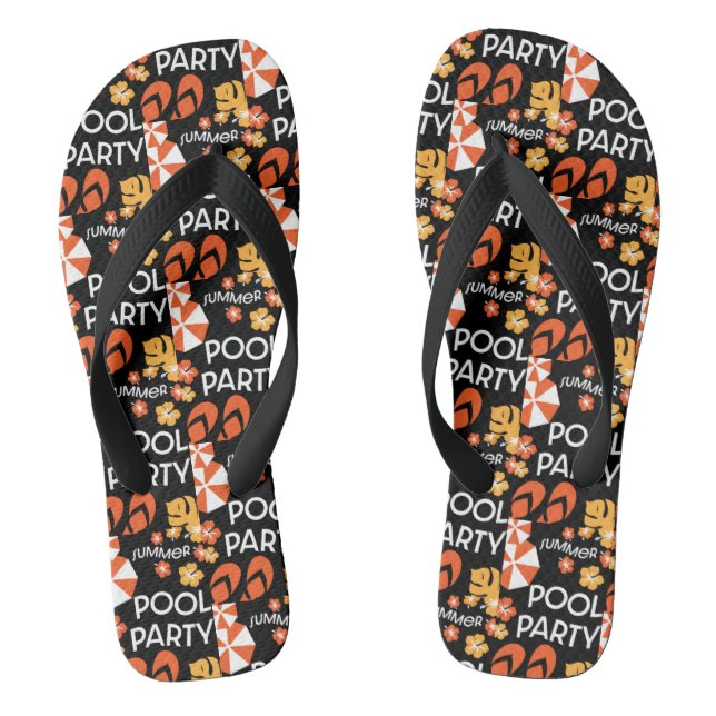 Summer Pool Parties   Flip Flops (Footbed)