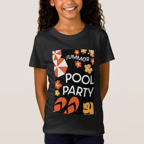 Summer Pool Parties T_Shirt