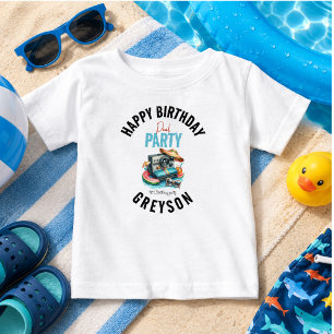 Summer Pool Party 2nd birthday Baby T-Shirt