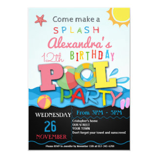 party invitation paper