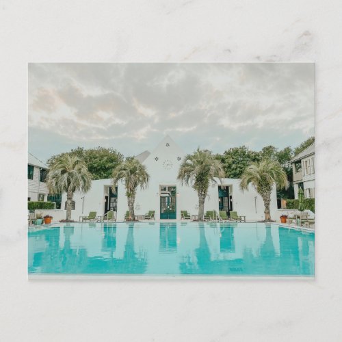Summer Pool Postcard