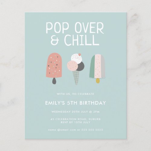 Summer Pop Over  Chill Popsicle Party Birthday