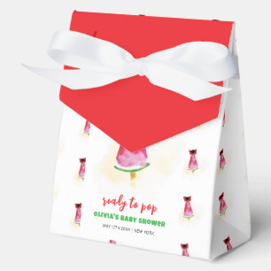 Summer Popcicle Ready To Pop Ice Cream Baby Shower Favor Boxes