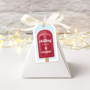 Summer Popsicle Kids Birthday Party Favor Gift Tags