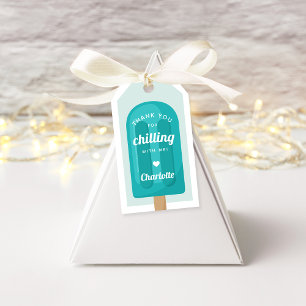 Summer Popsicle Kids Birthday Party Favor Gift Tags