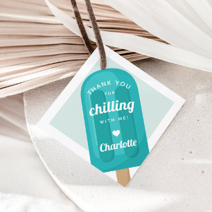 Summer Popsicle Kids Birthday Party Favor Tags