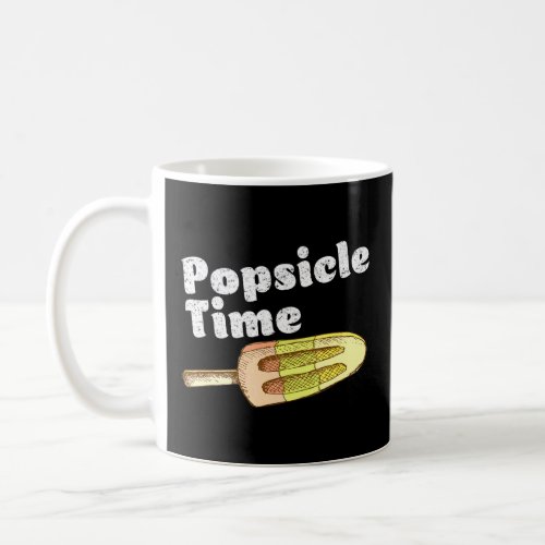 Summer Popsicle Time Retro 80s  Coffee Mug
