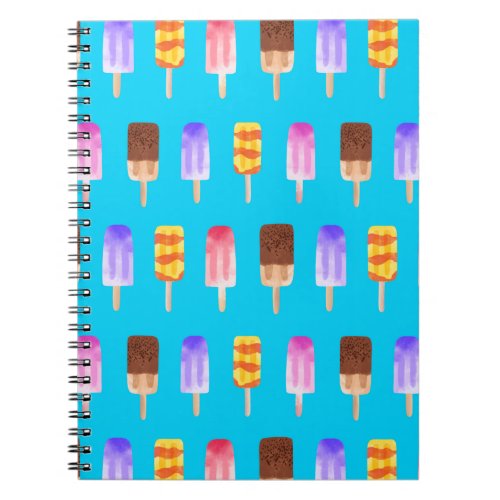Summer popsicles notebook