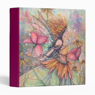 Summer Queen Fairy Fantasy Art Molly Harrison 3 Ring Binder