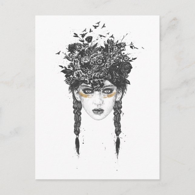 Summer Queen Postcard (Front)