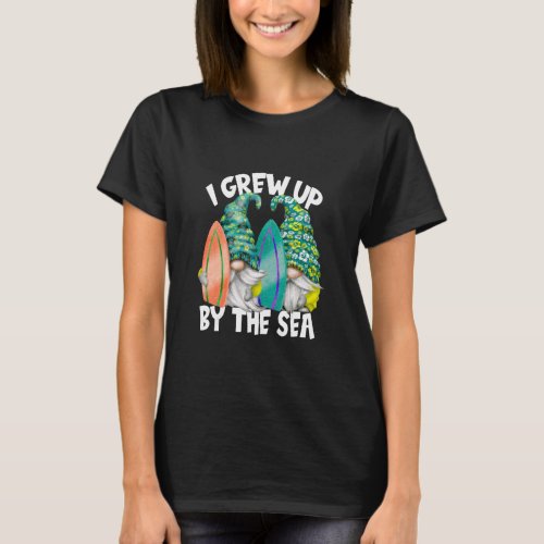 Summer Quote For Men And Women Cute Beach Surfer  T_Shirt