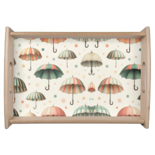 Summer Rain Serving Tray