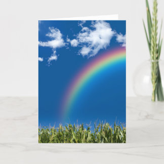 Summer Rainbow Greeting Card