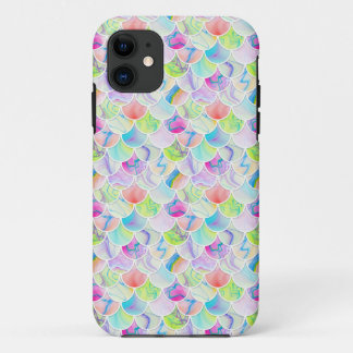 Summer rainbow scales iPhone 11 case