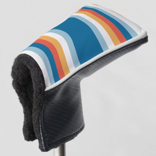 Summer Rainbow Stripes Golf Head Cover